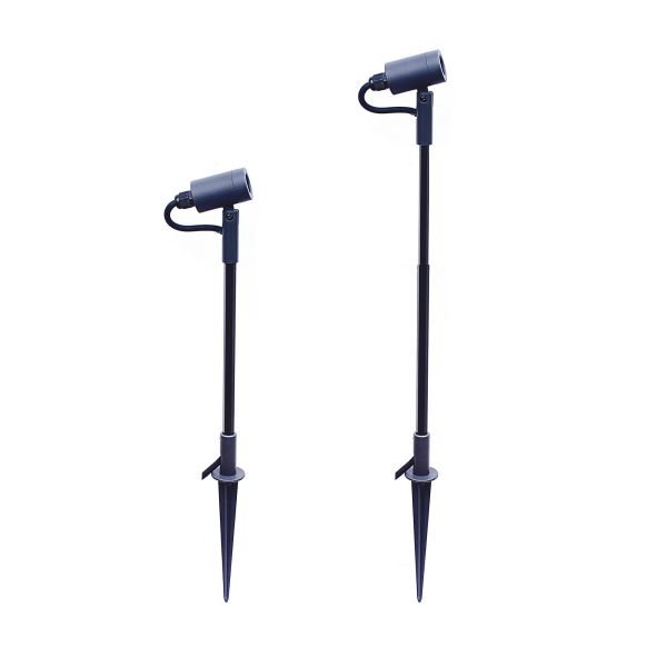 Jordspotlight LightsOn Astro 5117 svart, 31-44 cm, 180 lm, 3 W 