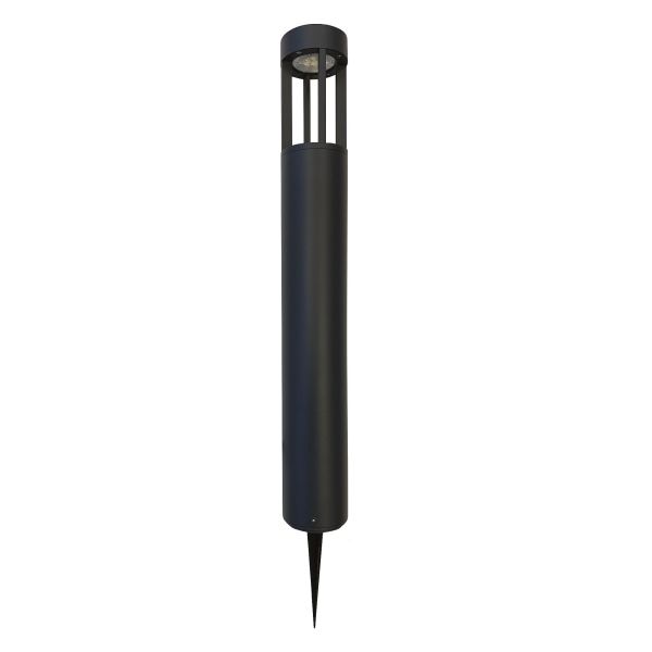 Pollare LightsOn Quadra 5102 svart, 65 cm, 390 lm, 8 W 
