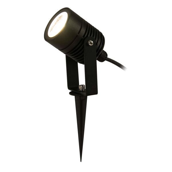 Jordspotlight LightsOn Nova 5108 svart, 480 lm, 6 W 