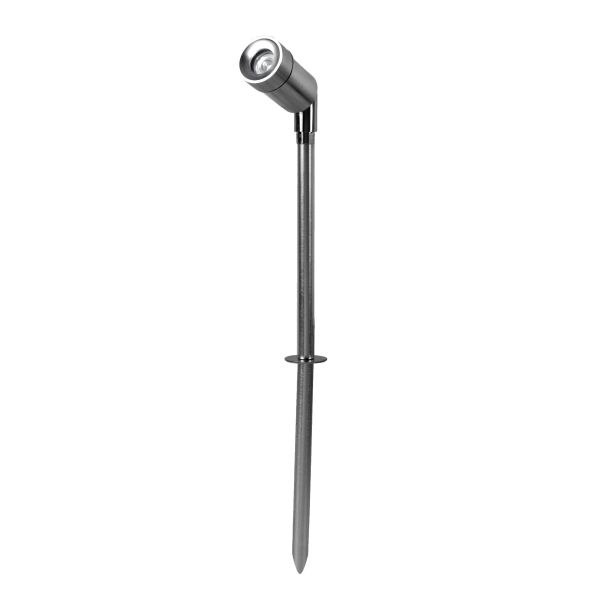 Jordspotlight LightsOn Optica 5003 aluminium, 42 cm, 90 lm, 1 W 