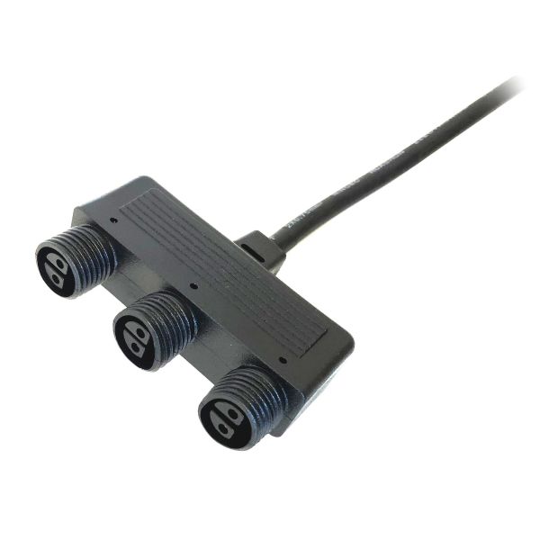 Grenforbindelse LightsOn 5011 3 udtag 