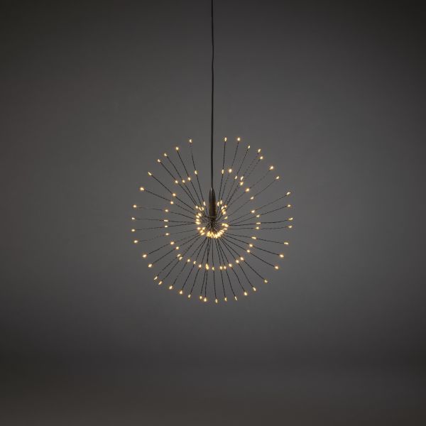 Dekorasjonsbelysning Konstsmide 3096-800 25 cm, svart kabel 