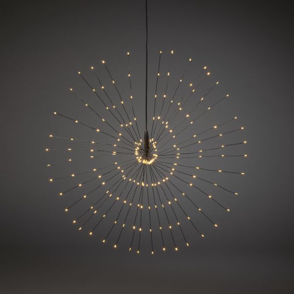 Dekorasjonsbelysning Konstsmide 3097-800 50 cm, svart kabel 