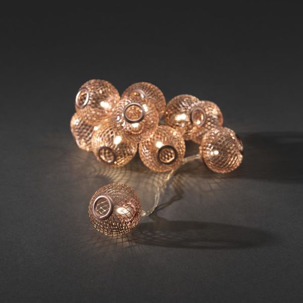 Lysslynge Konstsmide 3145-603 baller Kobber