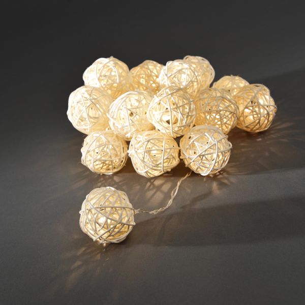 Lysslynge Konstsmide 3151-103 baller Natur