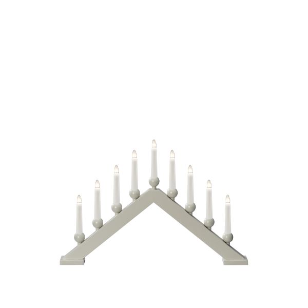 Adventsljusstake Konstsmide 3934-975 9 ljus Beige