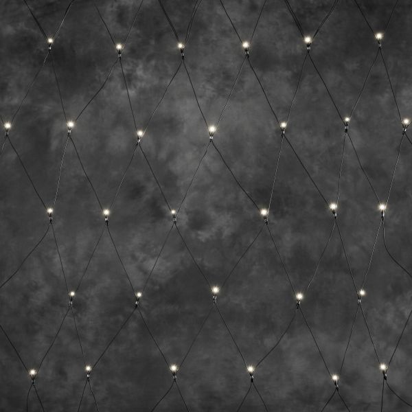 Lysslynge Konstsmide 4813-107 31V, nett, 104 LED, svart kabel Varm hvit