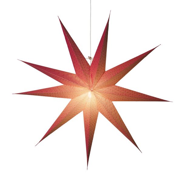 Julstjärna Konstsmide 5902-550 papper, 115 cm Röd
