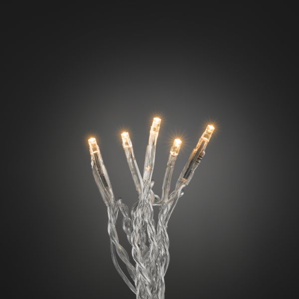 Lysslynge Konstsmide 6350-823 rav, transparent kabel 0,63 m