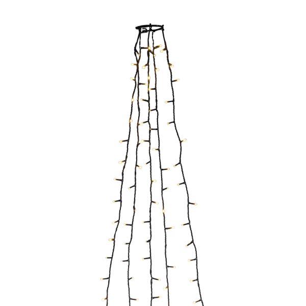 Juletreslynge Konstsmide 6362-820 grønn kabel 300 cm