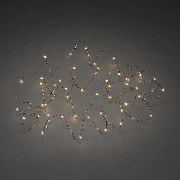 Lysslynge Konstsmide 6588-876 mikro-LED, app, kobberfarget kabel 19,9 m