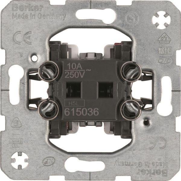 Tryckknappsinsats Hager 615036  