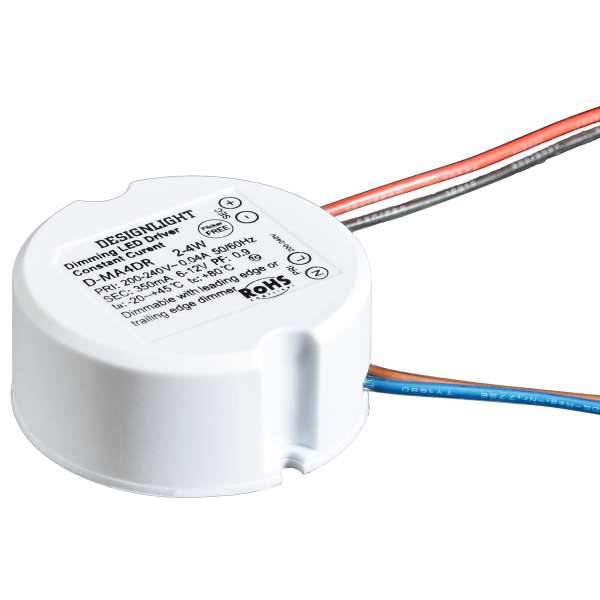 Liitäntälaite Designlight D-MA4DR2 350 mA, 2–4 W, himmennettävä 