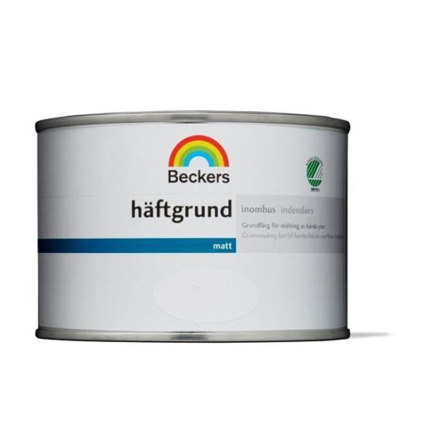 Grundfärg Beckers Häftgrund matt Vit 0,45 l Matt