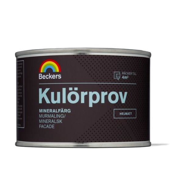 Kulörprov Beckers Mineral  Mineral Valfri kulör 0,45 l Helmatt