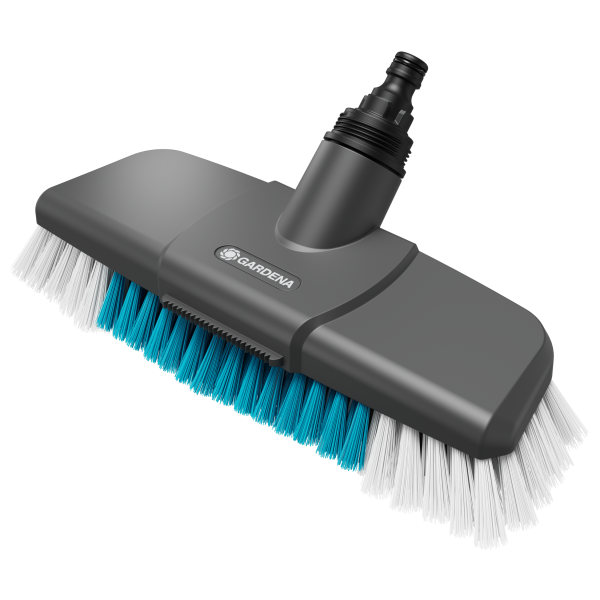 Vaskebørste Gardena 970618601 tilsluttes til slange, grove overflader 