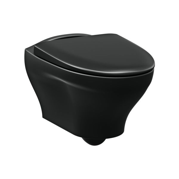 WC-skål Gustavsberg Estetic 8330 mattsvart 
