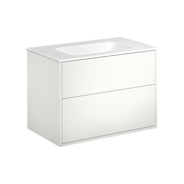 Kommodepakke Gustavsberg Artic GB71ACVU80TMSW hvit/matt hvit, 80 cm 