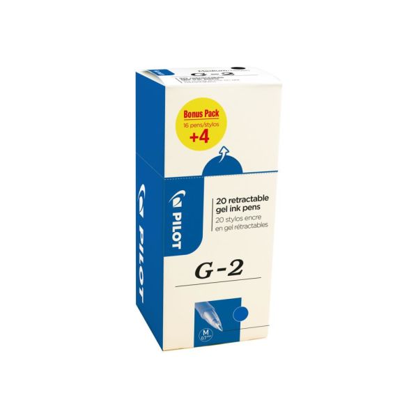 Kulspetspenna Pilot G-2 516477 0,7 mm, 20-pack 