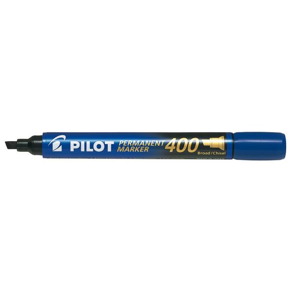 Märkpenna Pilot 504078 sned spets, 20-pack Blå