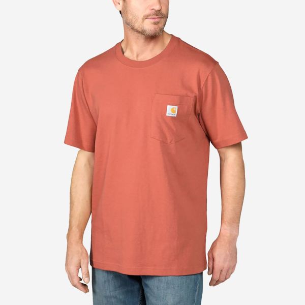 T-shirt Carhartt 103296Q53 terrakotta Terrakotta XS