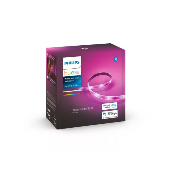 LED strip Philips Hue Lightstrip Plus v4 2 m, 2000-6500 K 