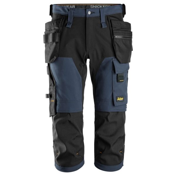Piraattihousut Snickers Workwear 6178 laivastonsininen/musta 46