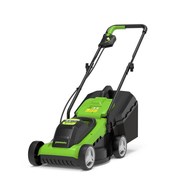 Gräsklippare Greenworks G24LM33 utan batteri och laddare 