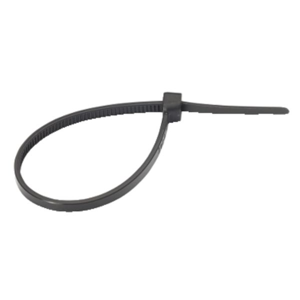Johdinside Schneider Electric IMT46425 musta, 100 kpl 380x7,6 mm