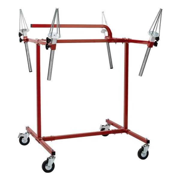 Lackställ PELA 506568 för fälgar, 4 ställbara armar 