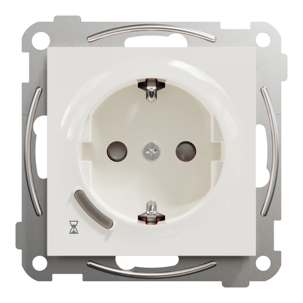 Timer Elko EKO60000 1-vägsuttag 16A Plus Fjällvit