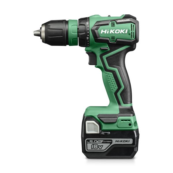 Boremaskiner HiKOKI NR18DDQ med batteri og oplader 