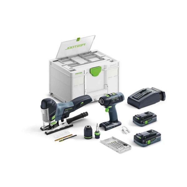 Verktøysett Festool T 18+3/PSC 420 HPC I-Set  