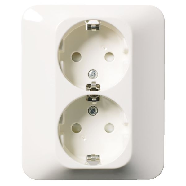 Vägguttag Schneider Electric WDE006685 2-vägs 