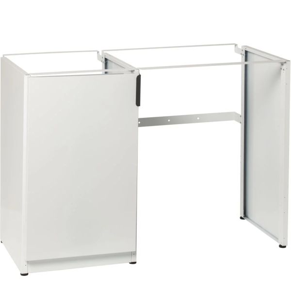 Vaskebænk Nimo TB 1200 HTUT hvid Højre