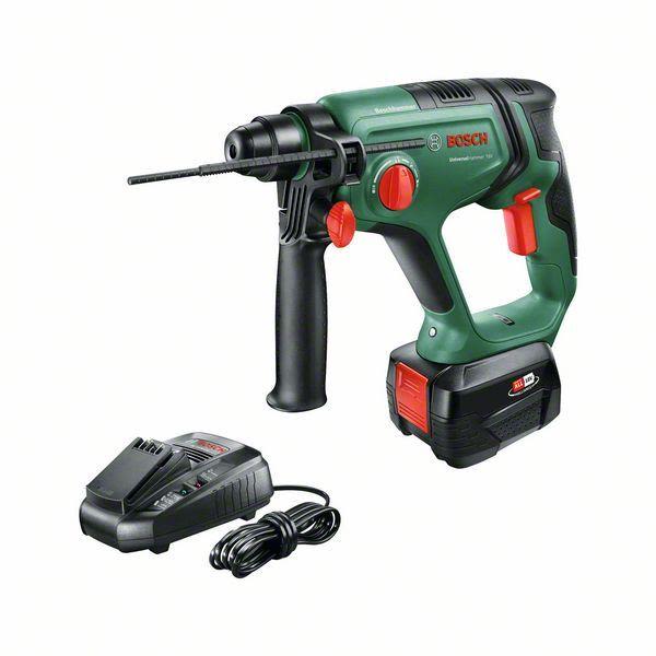 Slagboremaskine Bosch DIY UniversalHammer 18V med batteri og oplader 