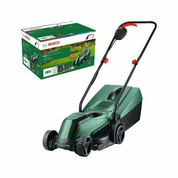 Akkuruohonleikkuri Bosch DIY 06008B9D01 18V-32-200, ilman akkua ja laturia 
