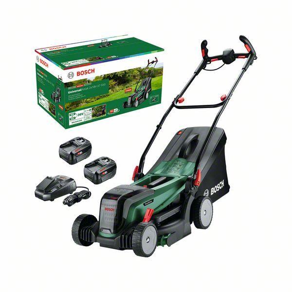 Gressklipper Bosch DIY 06008B9E00 med batteri og lader 