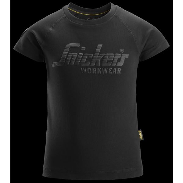 T-shirt Snickers Workwear 7514-0400 svart 98;104