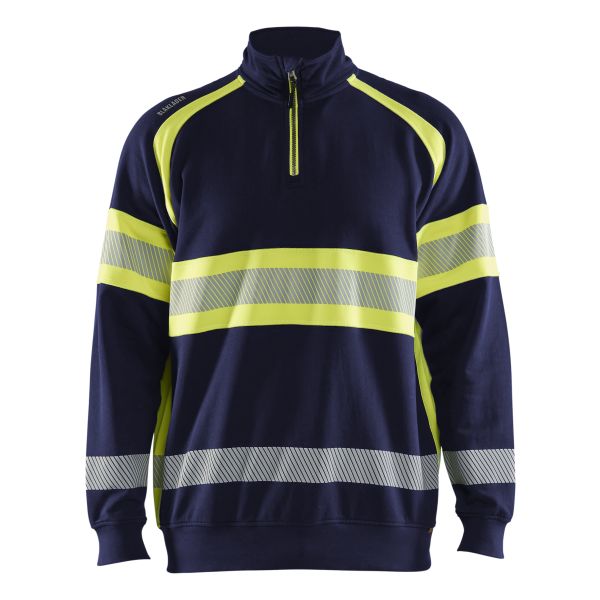 Tröja Blåkläder 355311588933XS marinblå/gul XS