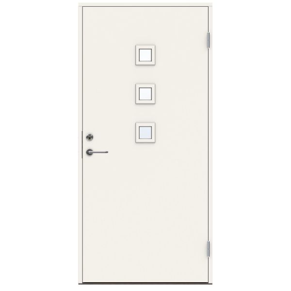 Ytterdörr Swedoor P-1100 vit (S 0502-Y) 888x1980 mm Vänster Vit (S 0502-Y)