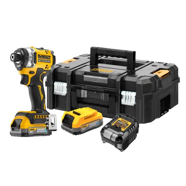 Slagskruvdragare Dewalt DCF860E2T med batteri och laddare 