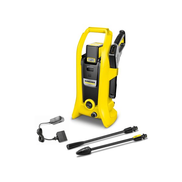 Højtryksrenser Kärcher K2 med batteri og oplader, 110 bar 