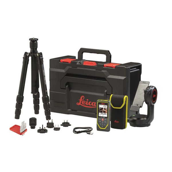 Afstandsmåler Leica DISTO X6 P2P med tilbehør, 0,05-250 m 