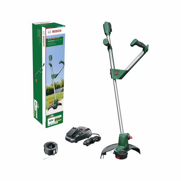 Grästrimmer Bosch UniversalGrassCut 18V-260 med batteri och laddare 