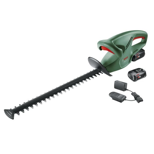 Akkupensasleikkuri Bosch DIY 0600849H04 sisältää akun ja laturin 