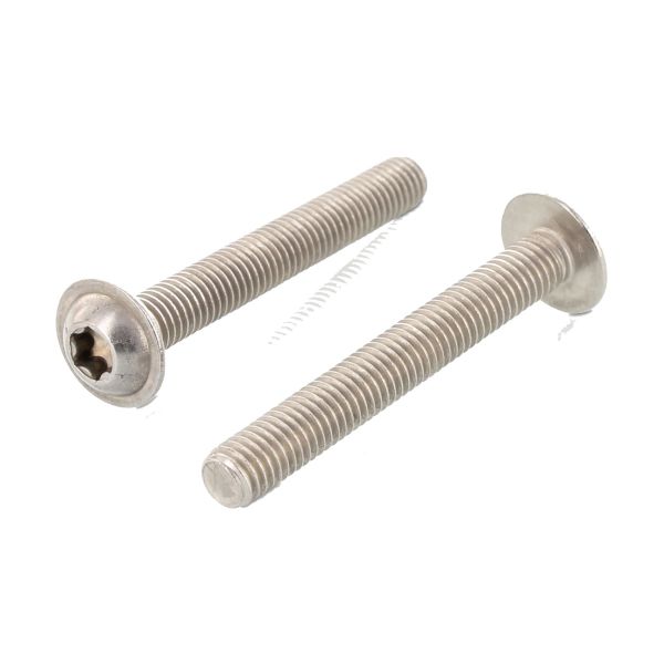 Sekskantskrue Schäfer & Peters 738022T6  120 med flange, A2, ISO 7380-2 M6 120 mm 100-pak