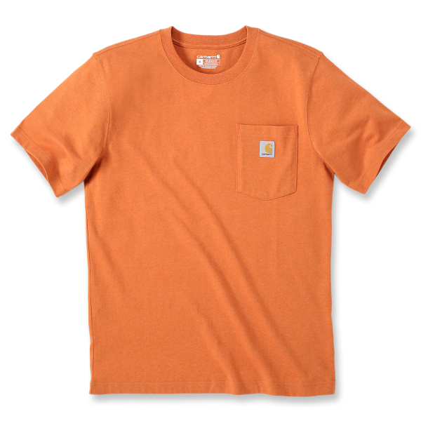 T-paita Carhartt 103296Q66 oranssi Oranssi XS