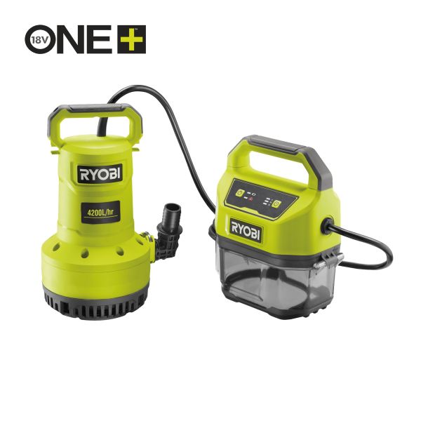 Pump Ryobi RY18SPA-0 utan batteri och laddare 