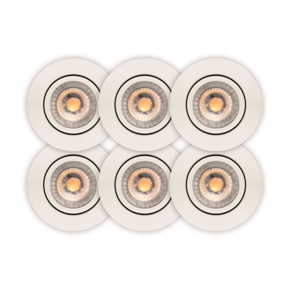 Downlight Scan Products Luna Low Profile 2.0 2,7K, 6-pack 2,7K